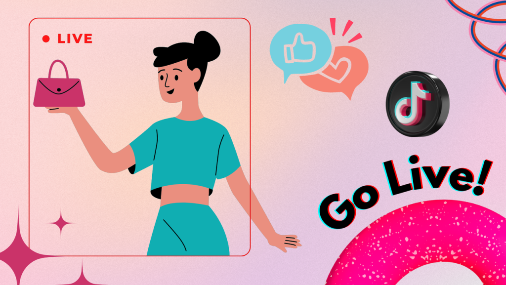 the tiktok live for selling product 