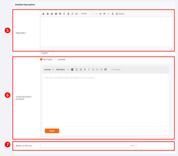 HOW TO WRITE THE PRODUCT DESCRIPTION