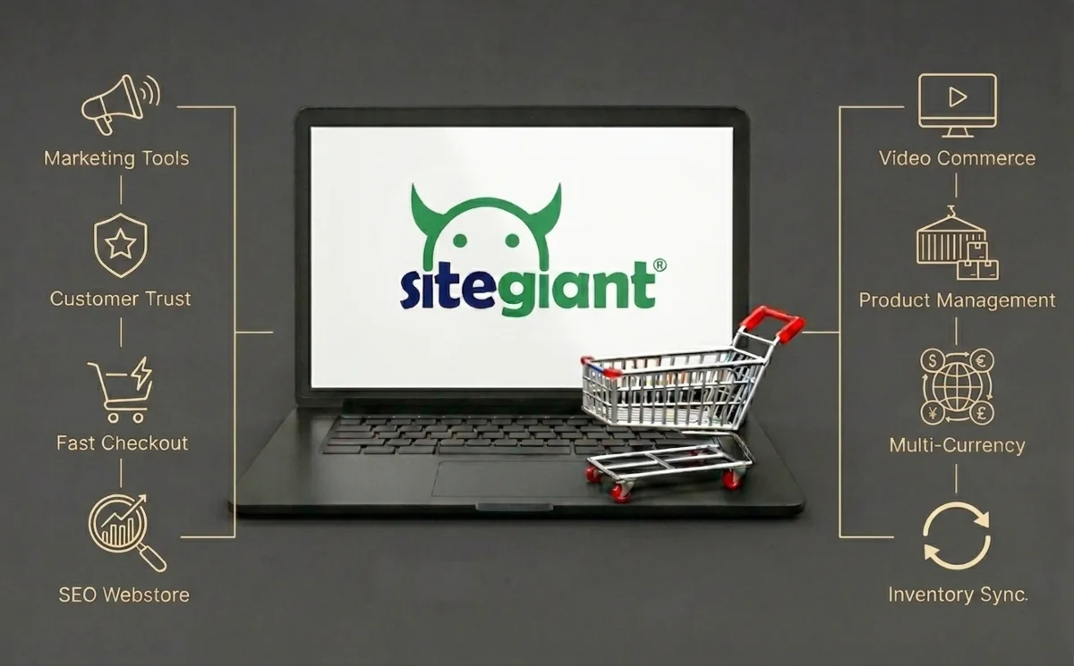 Malaysian SME business owners struggling to build and manage branded webstores and looking for a centralized ecommerce solution SiteGiant Branded Webstore Solution SiteGiant